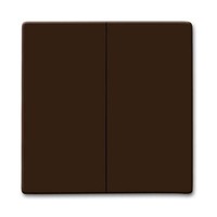 Клавиша двойная PEHA by Honeywell DIALOG, темно-коричневый