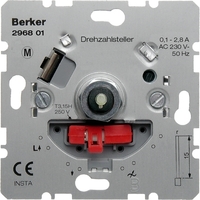 Механизм регулятора скорости вращения Berker Коллекции Berker, 0,1 ... 2,7 A