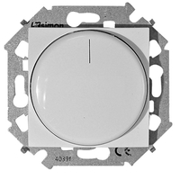 Светорегулятор поворотный Simon SIMON 15, 215 Вт, белый
