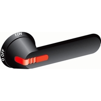 Ручка OHB95J12TE-RUH (черная) с символами на русском для управле ния через дверь рубильниками OT315..400Е с индикацией ТЕСТ, 1SCA100234R1001