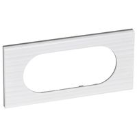 Рамка 4/5 модулей Legrand CELIANE, corian белый рельеф