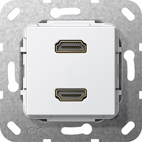 Розетка HDMI Gira SYSTEM 55, белый