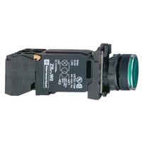 Кнопка Schneider Electric Harmony 22 мм, 240В, IP66, Зеленый