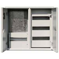 Распределительный шкаф DEKraft ЩРУН, 48 мод., IP31, навесной, сталь, белая дверь