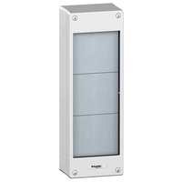 Распределительный шкаф Schneider Electric PRAGMA, 24 мод., IP30, навесной, пластик, дверь
