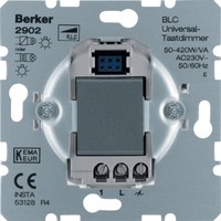 Механизм клавишного светорегулятора-переключателя Berker Коллекции Berker, 420 Вт