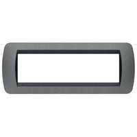 Рамка 7 модулей BTicino LIVING LIGHT, графит