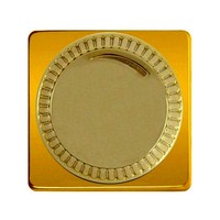 Светорегулятор поворотный FEDE Коллекции FEDE, 500 Вт, bright gold/бежевый