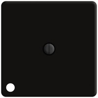 Выключатель поворотный FEDE Коллекции FEDE, с подсветкой, черный