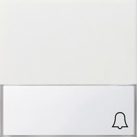 Клавиша Gira F100, белый глянцевый