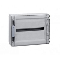 Распределительный шкаф Legrand XL³, 18 мод., IP40, навесной, пластик, прозрачная дверь, с клеммами