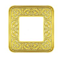 Рамка 1 пост FEDE EMPORIO, gold white patina