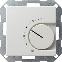 Термостат комнатный Gira SYSTEM 55, белый матовый