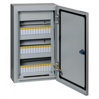 Распределительный шкаф EKF PROxima, 36 мод., IP54, навесной, металл, дверь