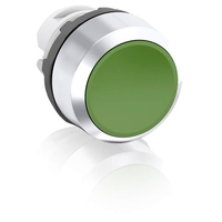 Кнопка MP1-20G зеленая (только корпус) без подсветки без фиксаци и, 1SFA611100R2002