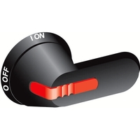Ручка управления OHB45J6E-RUH (черная) с символами на русском выносная для рубильников ОТ16..125F, 1SCA109869R1001