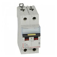 Автоматический выключатель Legrand DX³ 2P 6А (C) 10кА