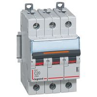 Автоматический выключатель Legrand DX³ 3P 20А (C) 25кА