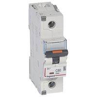 Автоматический выключатель Legrand DX³ 1P 80А (C) 25кА