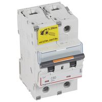 Автоматический выключатель Legrand DX³ 2P 80А (C) 25кА