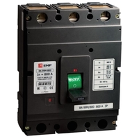 Силовой автомат EKF ВА-99М 800, термомагнитный, 50кА, 3P, 800А