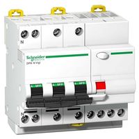 Дифавтомат Schneider Electric Acti9 4P 10А (B) 6кА 30мА (AC)