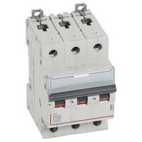 Автоматический выключатель Legrand DX³ 3P 50А (D) 10кА