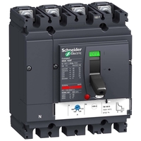 Силовой автомат Schneider Electric Compact NSX 160, TM, 70кА, 4P, 125А