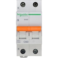 Автоматический выключатель Schneider Electric Домовой 1P+N 63А (C) 4.5кА