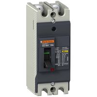 Силовой автомат Schneider Electric Easypact EZC 100, TM-D, 30кА, 2P, 50А