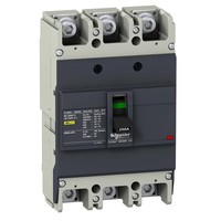 Силовой автомат Schneider Electric Easypact EZC 250, TM-D, 36кА, 3P, 100А