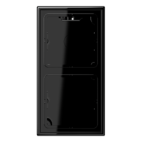 LS990 Коробка 2-ная для накладного монтажа, черн.