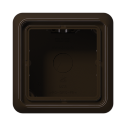 CD500 Коробка 1-ная для накладного монтажа, коричневая