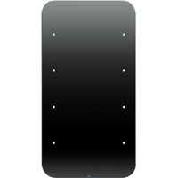 Touch sensor, 4-канальный, стекло,Комфорт With integral bus coupling unit, черный, R.1