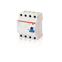 УЗО ABB F200 4P 25А, 300 мА ( B ), F204 B-25//0,3