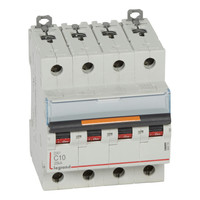 Автоматический выключатель Legrand DX³ 4P 10А (C) 25кА
