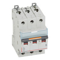 Автоматический выключатель Legrand DX³ 3P 6А (D) 25кА
