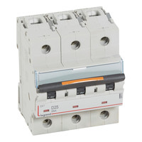 Автоматический выключатель Legrand DX³ 3P 25А (D) 25кА