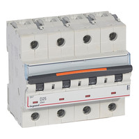 Автоматический выключатель Legrand DX³ 4P 25А (D) 25кА