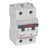 Автоматический выключатель Legrand DX³ 2P 10А (C) 36кА