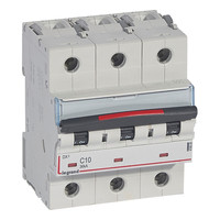 Автоматический выключатель Legrand DX³ 3P 10А (C) 36кА