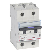 Автоматический выключатель Legrand DX³ 2P 10А (B) 50кА