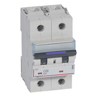 Автоматический выключатель Legrand DX³ 2P 20А (C) 50кА