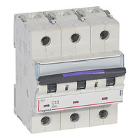 Автоматический выключатель Legrand DX³ 3P 10А (C) 50кА