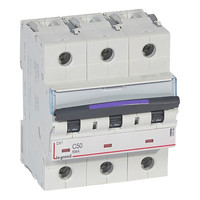 Автоматический выключатель Legrand DX³ 3P 50А (C) 50кА