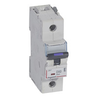 Автоматический выключатель Legrand DX³ 1P 50А (D) 50кА