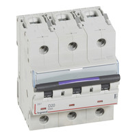 Автоматический выключатель Legrand DX³ 3P 20А (D) 50кА