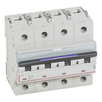 Автоматический выключатель Legrand DX³ 4P 10А (D) 50кА
