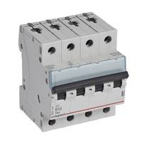 Автоматический выключатель Legrand TX³ 4P 10А (B) 10кА