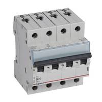 Автоматический выключатель Legrand TX³ 4P 20А (B) 10кА